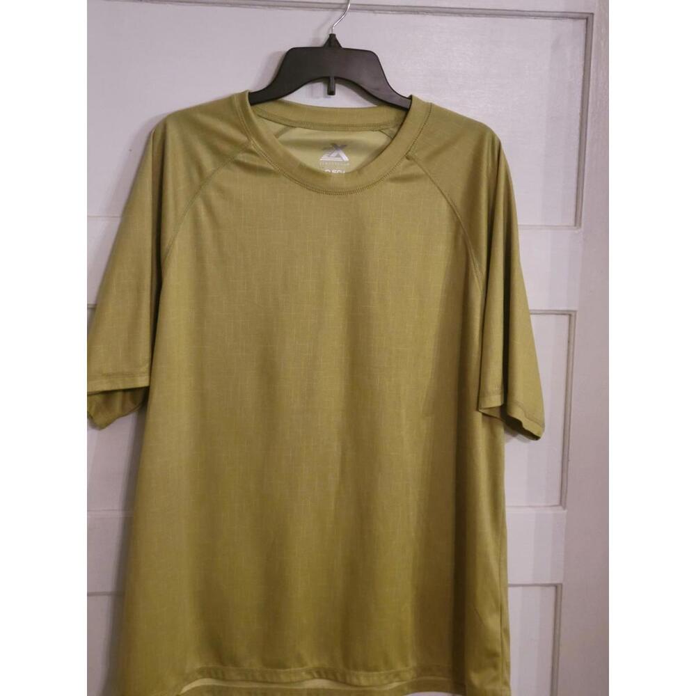 ZEROXPOSUR MEN'S SHORT SLEEVE 50 + UFP SUN PROTECTION RASHGUARD TEE  Green 2XL